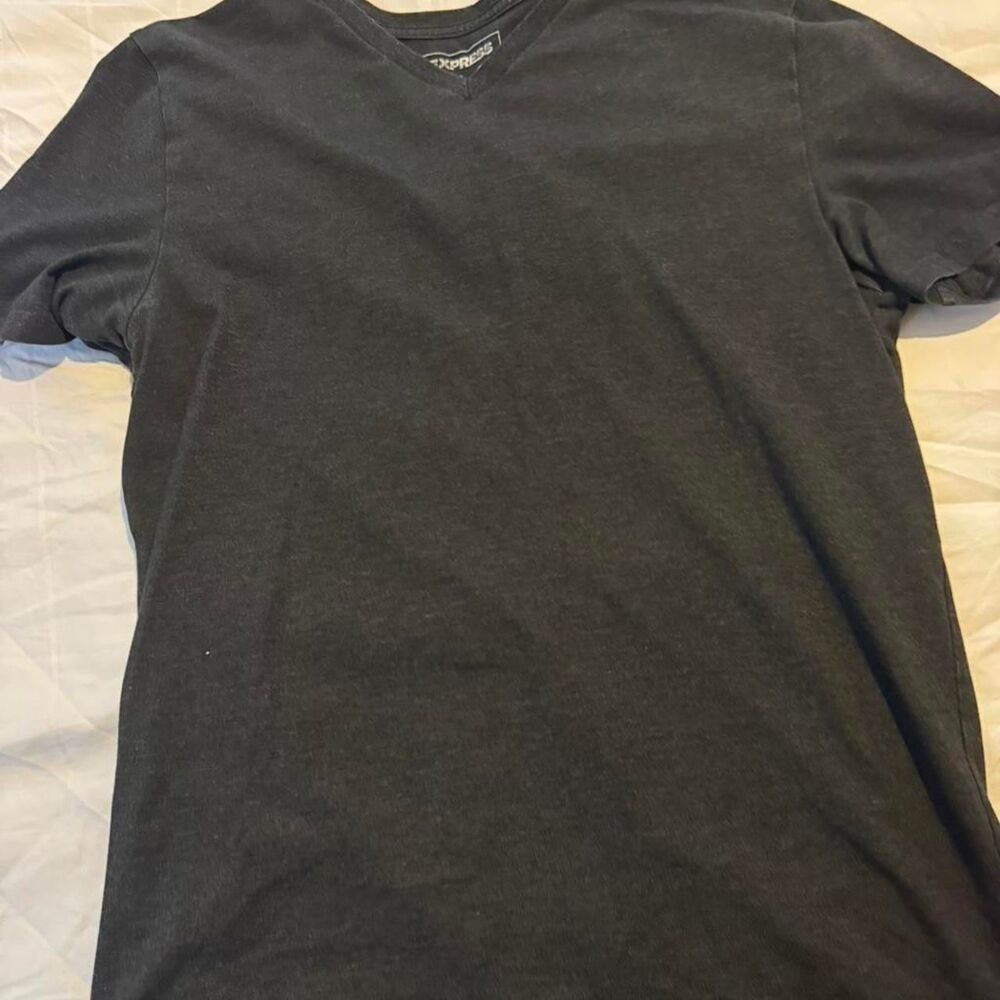 Express Men's Black T-shirt Size Medium